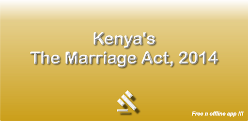 Kenya's The Marriage Act 2014 PC screenshot