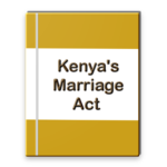 Kenya's The Marriage Act 2014 icon