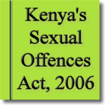 Kenya’s Sexual Offences Act icon