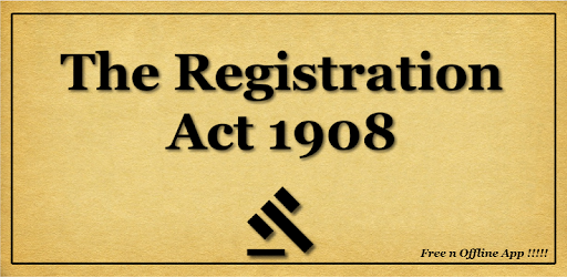 The Registration Act 1908 PC screenshot