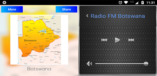 Radio FM Botswana PC screenshot