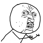 Troll Face Meme Sticker icon