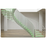 Railing Glass Etching Design for PC