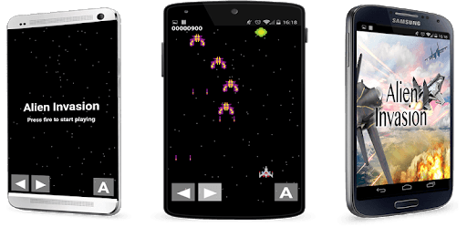 Alien invasion fight PC screenshot
