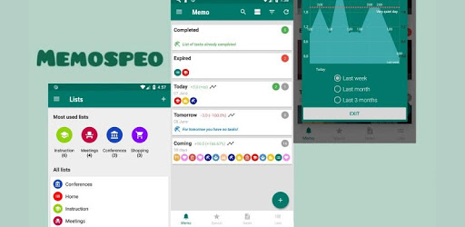 Memospeo: To do list, Task, Reminders and note PC screenshot Memospeo: To do list, Task, Reminders and note PC screenshot