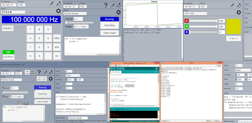 GUI Maker for ESP8266 & ESP32 - Python Inst. Panel PC screenshot GUI Maker for ESP8266 & ESP32 - Python Inst. Panel PC screenshot