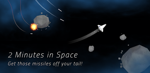2 Minutes in Space - Missiles Vs. Asteroids PC screenshot