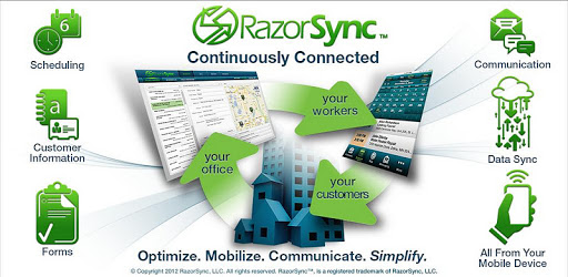 RazorSync Mobile Field Service PC screenshot