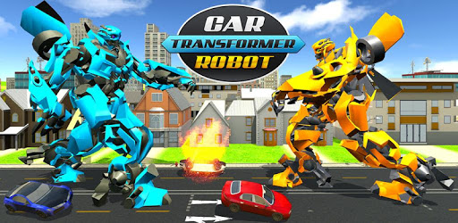 US Police Transform Robot Car Cop Wild Robot Games PC screenshot