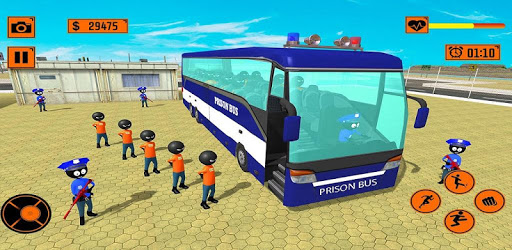 Real Stickman Prison Transport PC screenshot