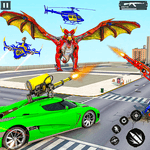 Dragon Robot Car Game: Robot Transforming Game icon