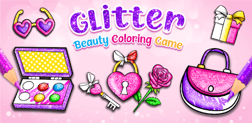 Glitter beauty coloring and drawing PC screenshot Glitter beauty coloring and drawing PC screenshot
