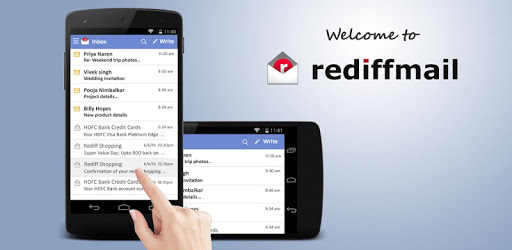 Rediffmail Professional PC screenshot
