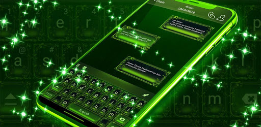 Green Theme Keyboard PC screenshot