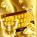 Free 2018 Gold keyboard icon