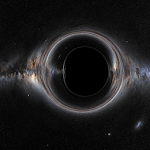 Realistic Black hole simulation + live wallpaper icon