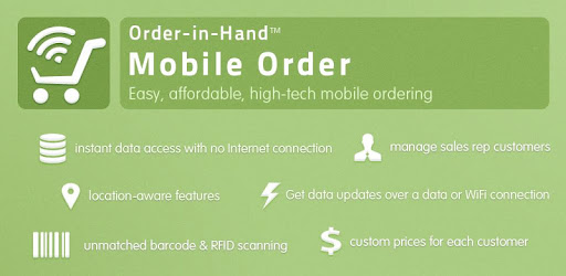 Order-In-Hand® Mobile Order PC screenshot