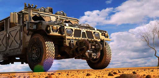 Military Hummer Live Wallpaper PC screenshot