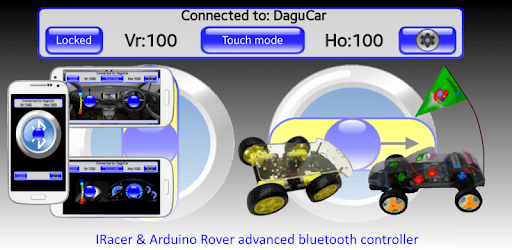 Arduino & IRacer Bt controller PC screenshot Arduino & IRacer Bt controller PC screenshot