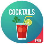 Cocktail and mocktail drink recipes - Free icon