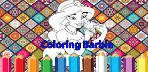 Coloring Barbie PC screenshot