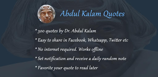 Abdul Kalam Quotes in English PC screenshot