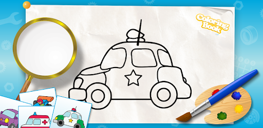 Cars coloring book for kids PC screenshot Cars coloring book for kids PC screenshot