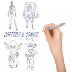 How To Draw Cartoon and Comics Characters icon