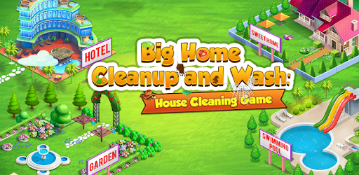 Big Home Cleanup and Wash : House Cleaning Game PC screenshot
