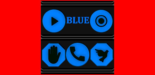 Blue and Black Icon Pack v4.6 Free PC screenshot