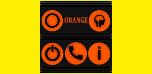 Orange and Black Icon Pack v4.6 Free PC screenshot