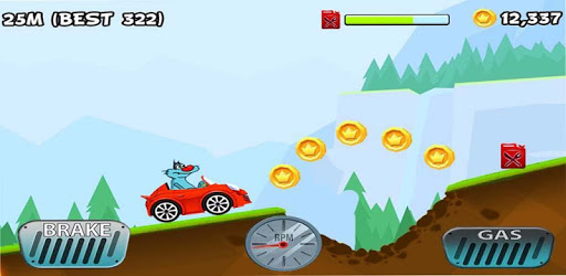 Oggy Hill Climb Real Car Racing PC screenshot