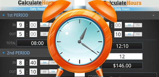 Calculate Work Hours-Timesheet PC screenshot Calculate Work Hours-Timesheet PC screenshot