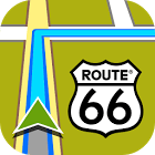 Route 66 Navigate icon