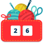 Row Counter - Knitting and Crocheting lines count icon