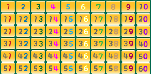 Number Board 1-100 PC screenshot