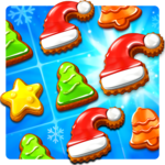 Christmas Cookie - Santa Claus's Match 3 Adventure icon