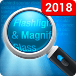 Magnifying Glass + Flashlight icon