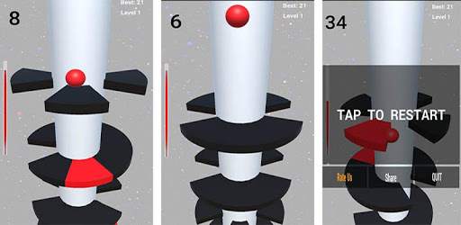 Helix Drop Ball PC screenshot