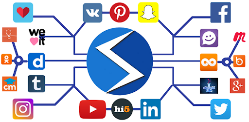 All Social Media apps in one - All Social sites PC screenshot