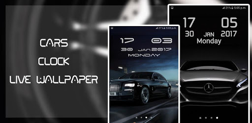 Cars Clock Wallpaper PC screenshot Cars Clock Wallpaper PC screenshot