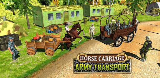 Horse Carriage Army Transport PC screenshot