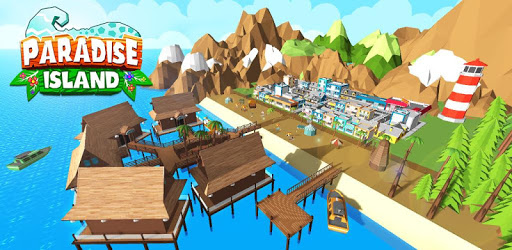 Paradise Island Craft : Build, Construct & Fishing PC screenshot