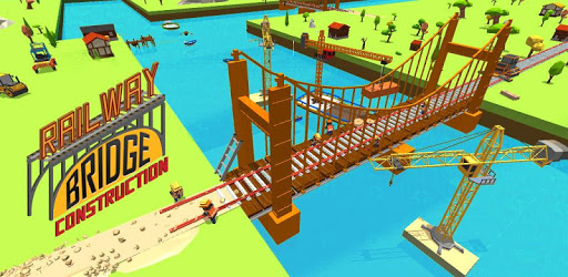River Railway Bridge Construction Train Games 2017 PC screenshot