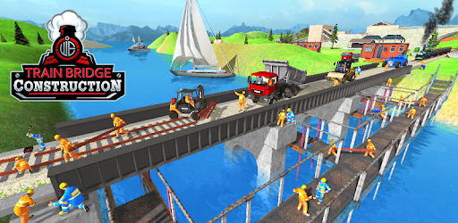 Train Bridge Construction: Railroad Building Sim PC screenshot