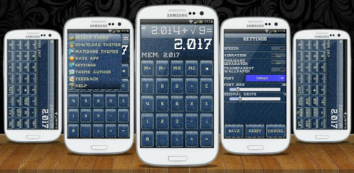 SCalc Denim theme PC screenshot