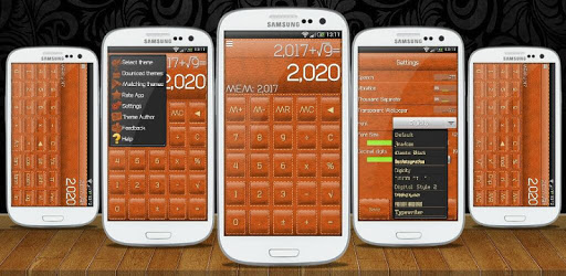 SCalc Leather Theme PC screenshot