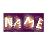Photo Designer - Write your name with shapes icon