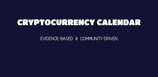 Cryptocurrency Calendar PC screenshot