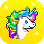 Unicorn - Color by Number Coloring Pages for PC Unicorn - Color by Number Coloring Pages for PC